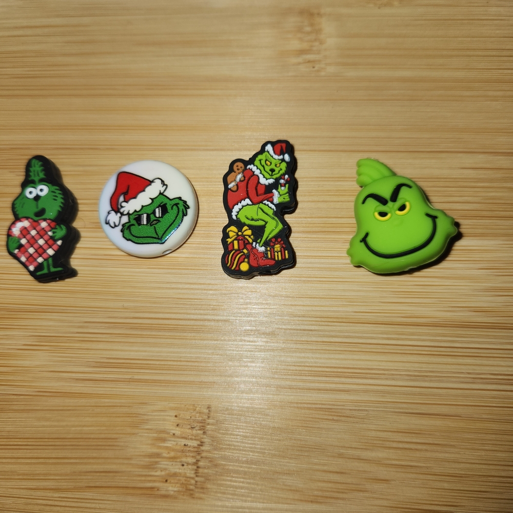 Grinch Focal Beads